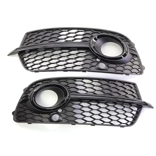 Grille antibrouillard Q5 SLine à maillage hexagonal pour protection optimale du pare-chocs