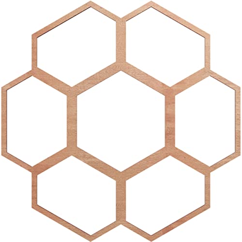 Image of Ekena Millwork 18 inchOD x 6 3 /8 inchID x 3 /8 inchT Florin Wood Fretwork Pierced Ceiling Medallion, Cherry