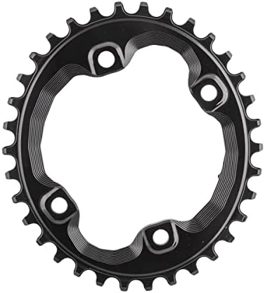 absoluteBLACK Shimano Oval Traction Chainring Black/96 BCD (M8000 XT), 34t