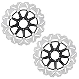 El precio de los discos de freno de 2 piezas.