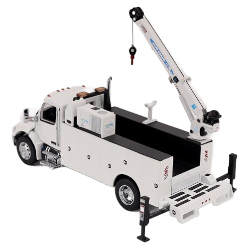 Camión de trabajo con grúa Peterbilt 1:50 miniatura 4