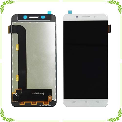 Lysee Mobile Phone LCD Screens - for HTC Desire 825 LCD 10 Lifestyle LCD Display Touch Screen Digitizer Assembly with Frame Replacement for HTC 825 Screen - (Color: White with Frame)