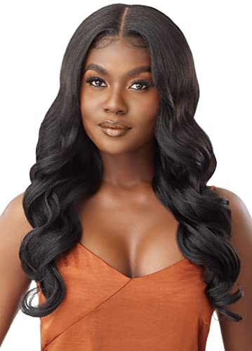 Perruque Mélange Cheveux Humains Outre Fermeture Dentelle 12,7 cm