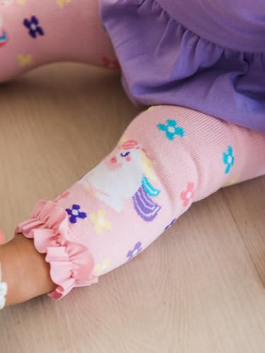 Image of RuffleButts Baby /Toddler Girls Ruffle Tights - Footless Ruffled Tights