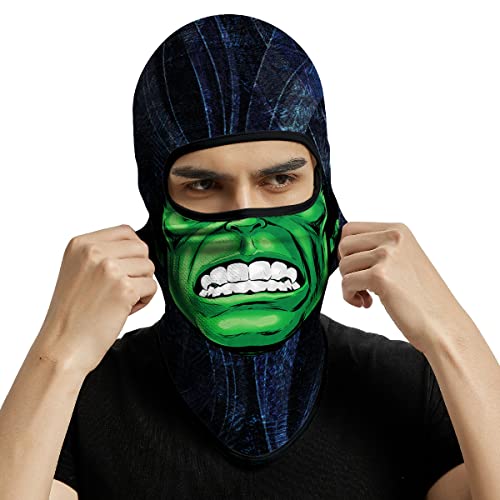 Image of Skull Full ski Mask, 3D Balaclava, UV Sun Protection,Motorcycle /Ski /Scarf /Cycling /Fishing for Men