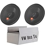  JBL STAGE2 624  2-Wege  16,5cm Koax Lautsprecher - Einbauset für VW Bus T4 Front - justSOUND