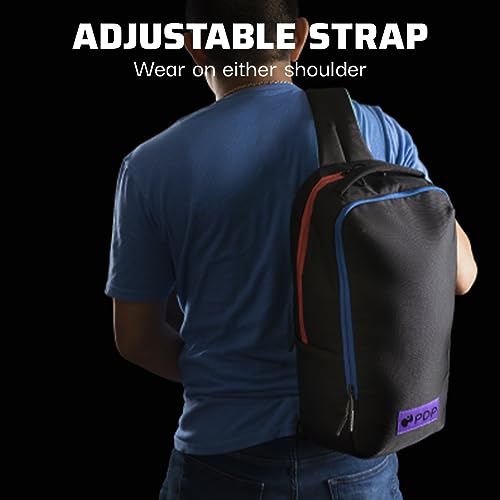 Image of PDP Rival Crossbody Gaming Bag, Travel Sling Shoulder Backpack for Laptops, Nintendo Switch, Steam Deck, iPads and Tablets
