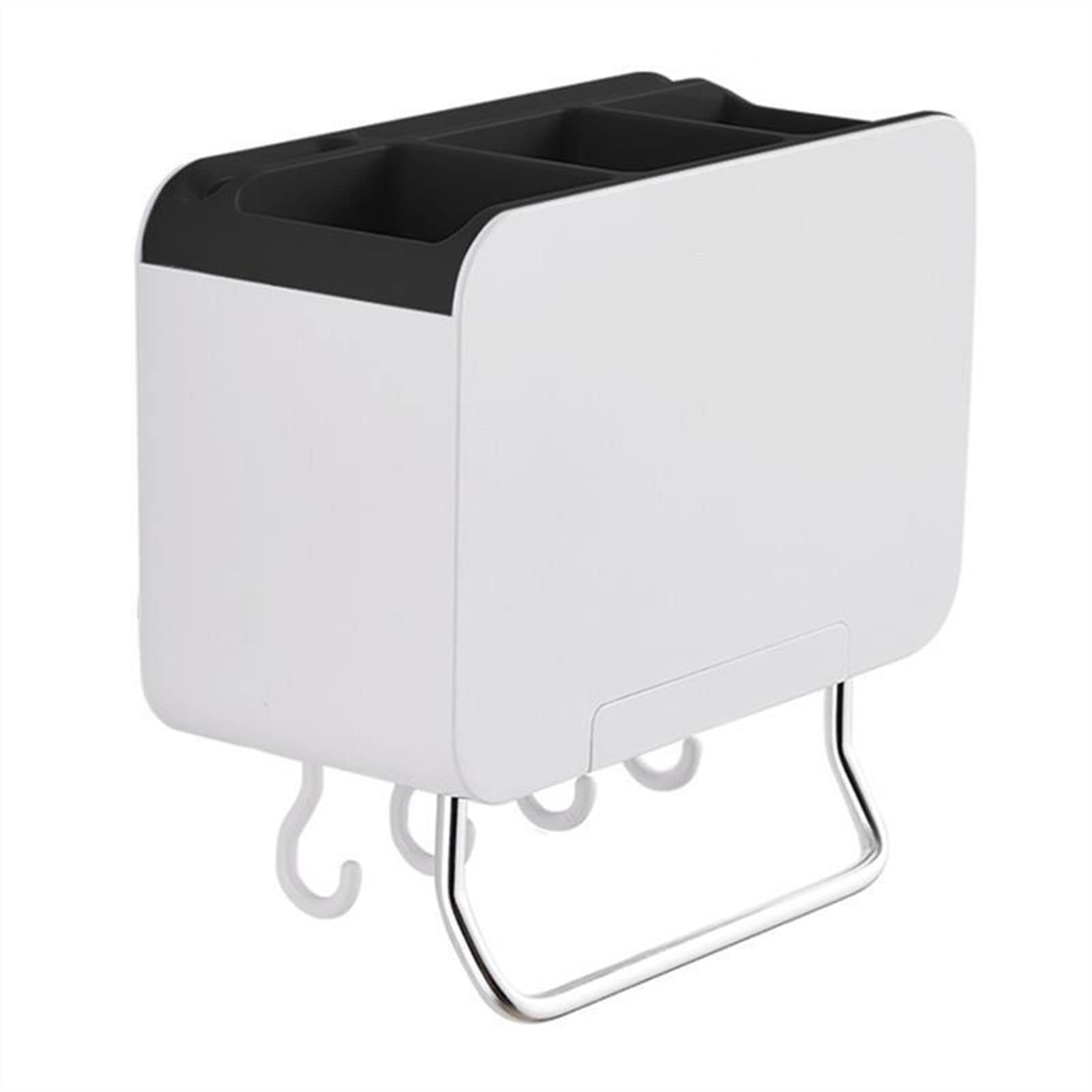 ZHSHYS Bloc de Rangement pour Couteaux, Organisateur de Couteaux, Support de Rangement de Cuisine, Porte-Couverts Mural, Serviette, Fourchette en Acier, Baguettes, Porte-Couteau de Cuisine pour