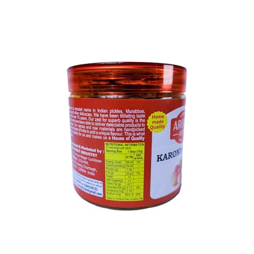 Image of Aroura Achar Since 1944 LUCKNOW'S Karonda Pickle 400g for Home Use Home Made With Love No Artificial Colors