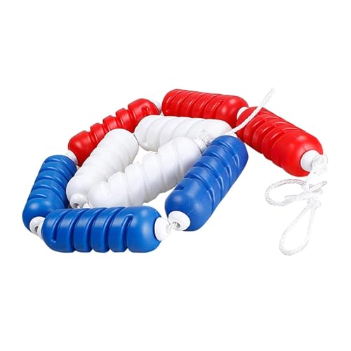 Corde de sécurité de piscine réglable avec séparateur flottant anti-ondes 1m