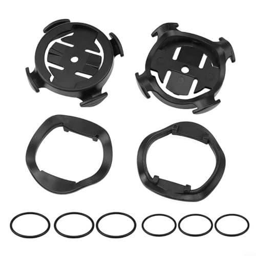 CNANRNANC Paquete de 2 soportes para computadora de bicicleta para dispositivos GPS Garmin Edge, soporte para manillar de bicicleta