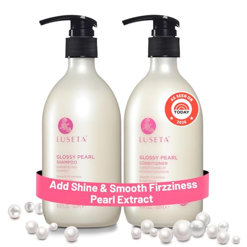 Luseta Glossy Pearl Shampoo and Conditioner Set