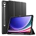Produktbild TiMOVO Hülle für Samsung Galaxy Tab S9 2023, Schlanke Ständer Schutzhülle mit Stifthalter für All-New Galaxy Tab S9 11 Zoll Tablet (SM-X710/SM-X716B/SM-X718U), Auto Schlaf/Wach, Schwarz