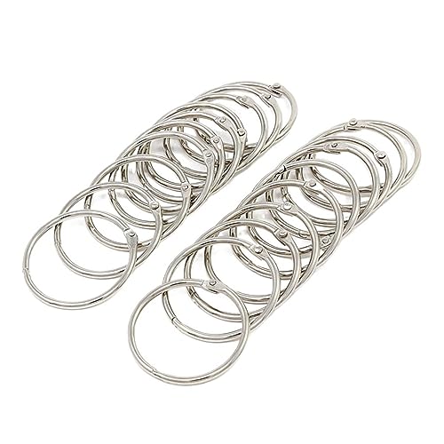 Anneaux de reliure 25mm pour assembler un grand livre de clés ou un album de scrapbooking