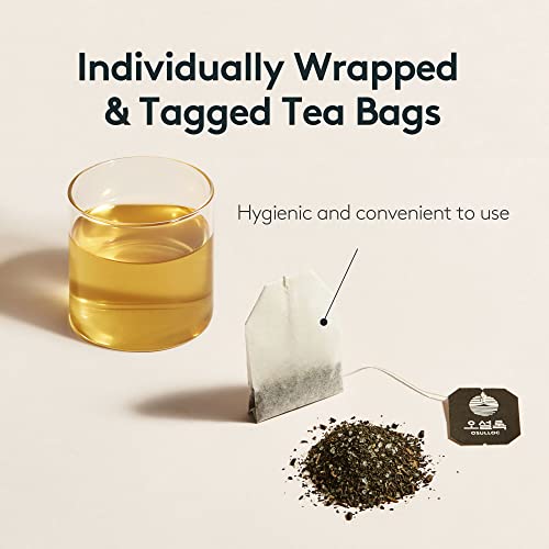 Osulloc Camellia Flower Tea (Tropical Fruity Flavors), Premium Blended Tea From Jeju, Tea Bag Series 20 Count, 1.06 Oz, 30G #TOP3