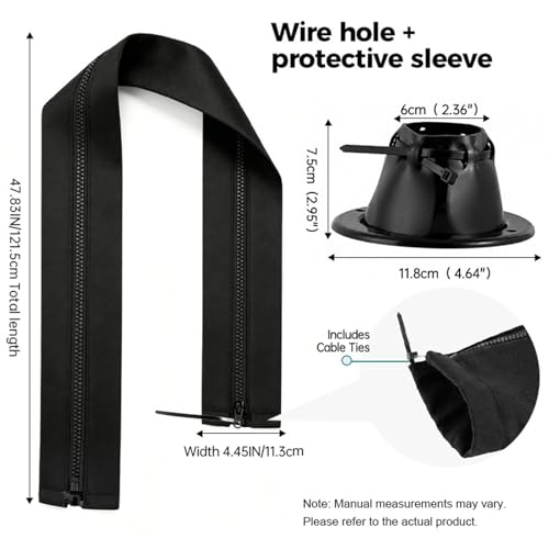 Enveloppe de gréement de câble robuste résistante au sel et UV - 7
