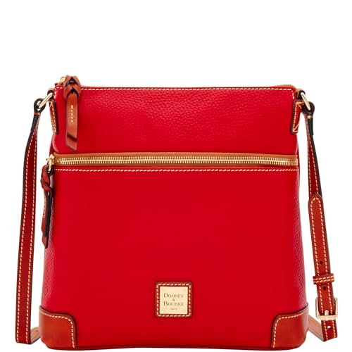 Image of Dooney & Bourke Womens Crossbody, Large Leather Handbag with Shoulder Strap