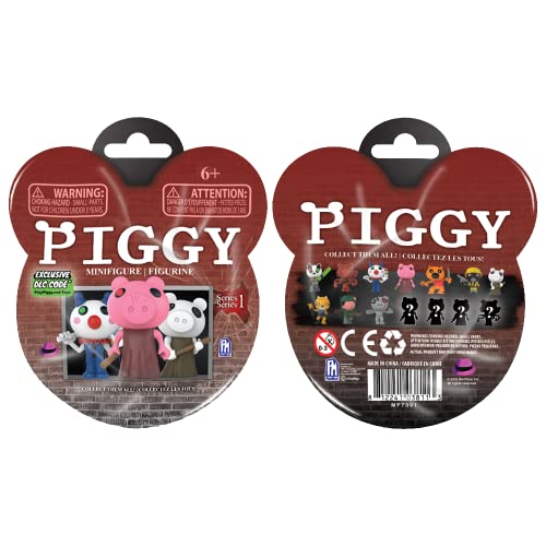Piggy - Minifigure Mystery Pack (3” Single Figure, Collect All 14, Series 1) [Includes DLC Items],PIGGY - Collectable Minifigure