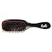 Royalty By Brush King Wave Brush #722-7 row Medium Hard - Good 360 waves brush for wolfing - From the maker of Torino Pro