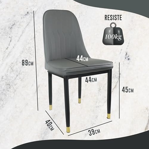 Consejos y reviews para comprar Sillas para Comedor de cuero - solo los mejores. 17 Imagen adicional
