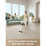 Mova K30 Mix Wet Dry Vacuum Cleaner, 4-in-1 Cordless Vacuum for Multi-Surface, 180° Lie-Flat Reach, 30Min 140°F Hot Air Drying, 0in Dual Edge, Powerful 18000Pa Suction Floor Cleaner for Pet Hair - Image 5