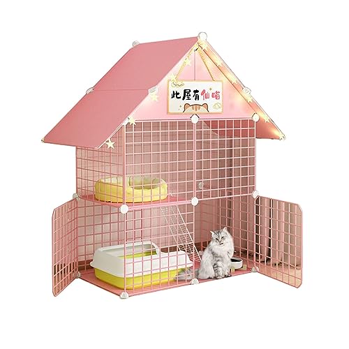Cage pour chat avec hamac pour sécuriser les petits animaux