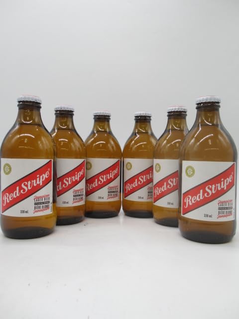 Amazon.co.jp: レッドストライプ ジャマイカン ラガー 瓶ビール 330ml