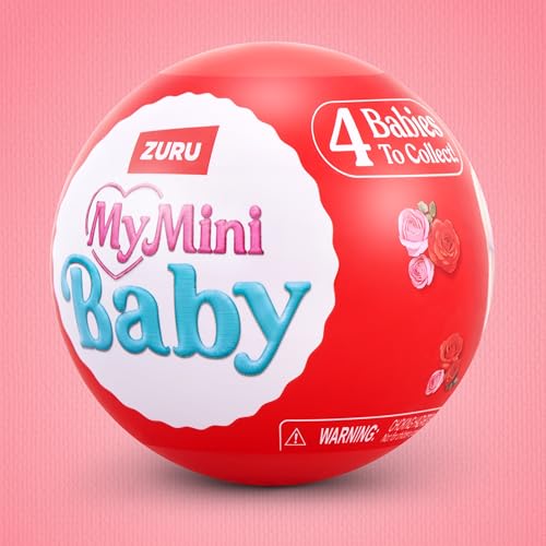 MY MINI Baby Sweet Hearts 2 Pack by ZURU – Collectible Mystery Capsule Baby Doll with Accessories & Playset, Realistic Miniature Toy for Girls Ages 3+ by ZURU MY MINI - Image 6