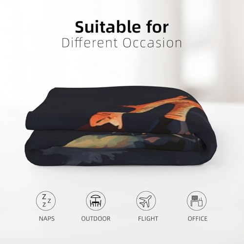 Couverture polaire en flanelle douce légère réversible pour lit - 5