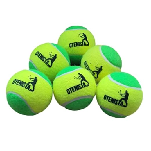 BOLAS DE TENIS ESTAGIO 1 INFANTIL O TENISTA 6 UNIDADES