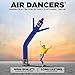 LookOurWay Air Dancers Inflatable Tube Man Attachment - 10 Feet Tall Wacky Waving Inflatable Dancing Tube Guy for Business Promotion - Blower Not Included - Blue