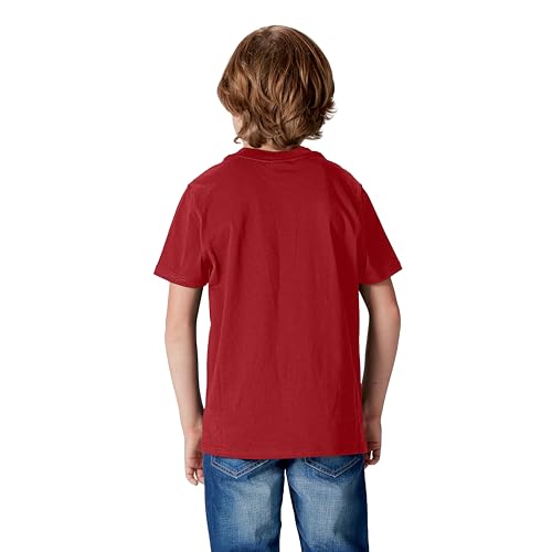 Canterbury Unisex Kinder British and Irish Lions Cotton Hemd, Red Dahlia, 14 Jahre EU