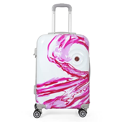 Image of Polo Class 2Pc Trolley Bag Set (24 /28 inch) - Pink