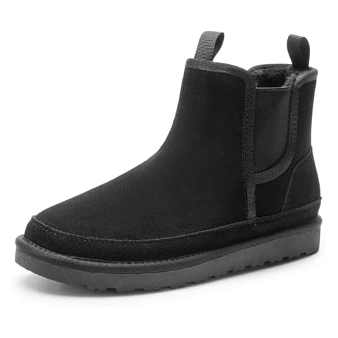 Bruno Marc Men's Winter Suede Chelsea Boots Cover