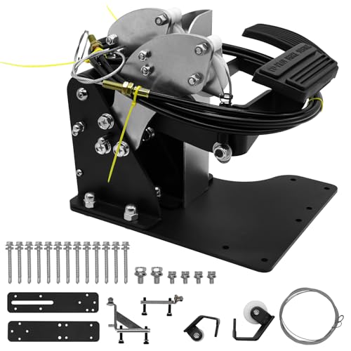Right Hand Drive RHD Conversion Kit Universal Dual Control Car Gas and Brake Pedal Passenger Side for Driving Instructor Student Driver Training Assist Gas Brake Pedals ACARB7D ACAR-B7D