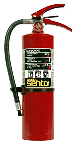 Ansul Sentry 434732 ABC 5 lb. Dry Chemical Fire Extinguisher, 3A:40B:C Rating