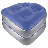 2 cojines inflables de baño con ventosas para adultos, cómodo uso en jacuzzi, cojín grueso para una mejor experiencia de baño