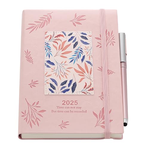 Mljtoyo Diary 2025 A5 Page A Day,Soft Cover Organizer Daily Planner Run ...