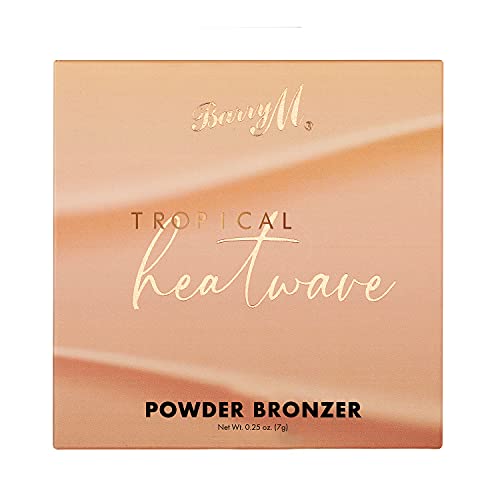 Barry M Cosmetics Heatwave Bronzer Enriched With Shea Butter, Shade Light, Tropical - Image 7