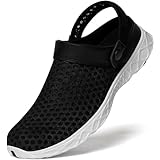 [SAGUARO] サンダル メンズ レディース ジュニア 超軽量 オールメッシュ 水陸両用 スリッパ クロッグサンダル サボ