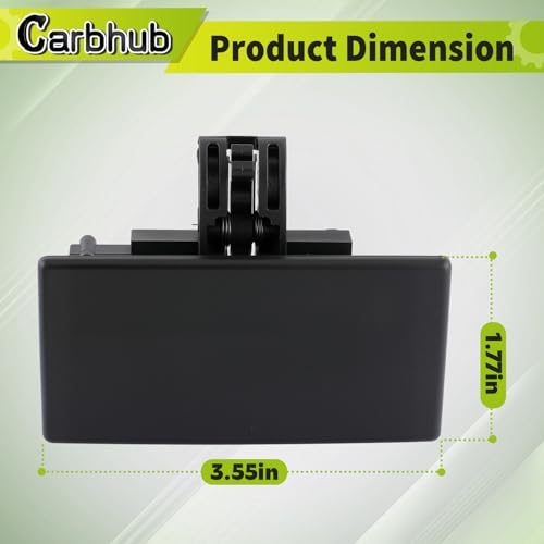 Manija Cerradura Guantero Plástico miniatura 4