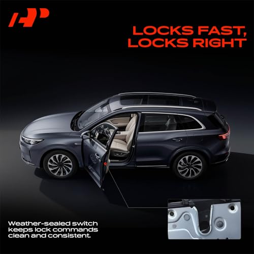 Image of A-Premium Rear Right Passenger Side Door Lock Actuator Compatible with Buick Lucerne 2006-2010 Sedan