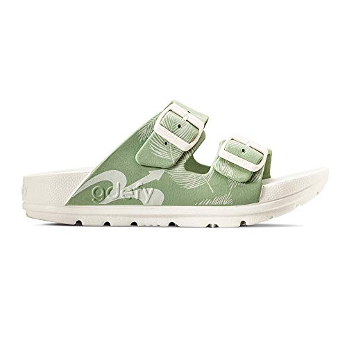 Gravity Defyer G-Defy Women's Wide Width Recovery Slides – Arch Support Sandals with Plantar Fasciitis Relief, Adjustable Double Buckle, and Thick Sole for Enhanced Comfort Post-Exercise2