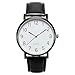 Genérico Reloj de Pulsera de Cuarzo de Cuero Unisex Reloj Analógico para Hombre Imagen de Genérico Reloj de Pulsera de Cuarzo de Cuero Unisex Reloj Analógico para Hombre