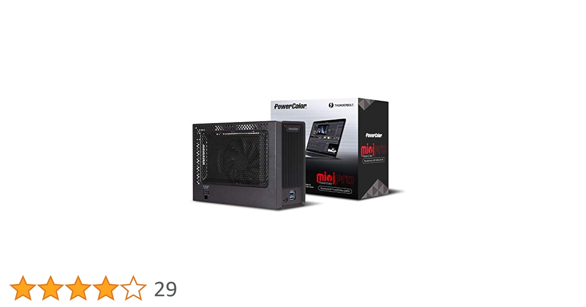 グラフィックボード・グラボ・ビデオカード PowerColor mini pro Amazon | PowerColor Mini Pro RX570 8GB eGPU Thunderbolt3 141
