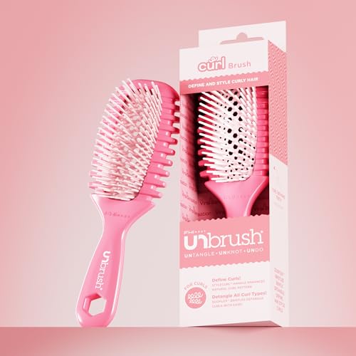 Image of FHI Heat UNbrush Curl Collection for Pain-Free Brushing & Curl Enhancing Styling for Curly Hair Types - Use on Wet Hair Only