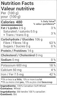 PEARLED SOFT WHEAT- 22lb