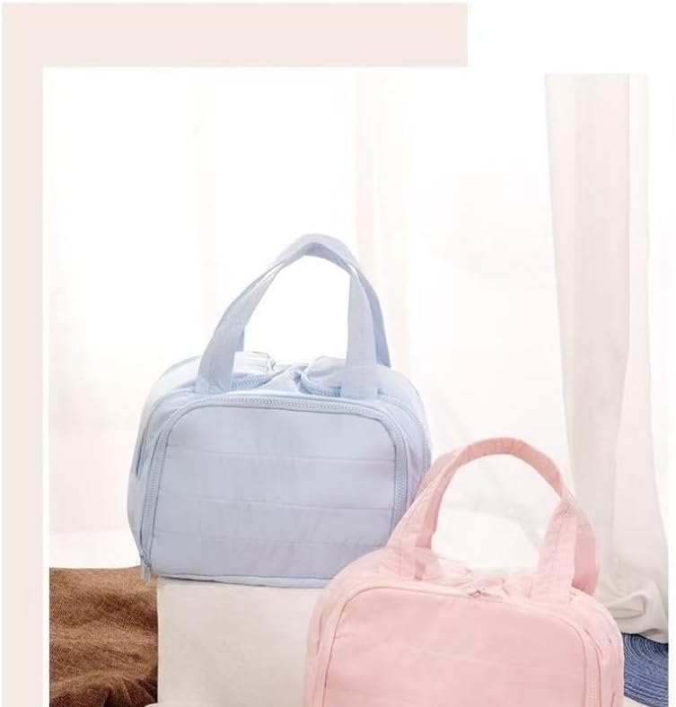 Ladies' Fabric Makeup Bag for Hand held Storage of Toiletries Cosmetics image 4