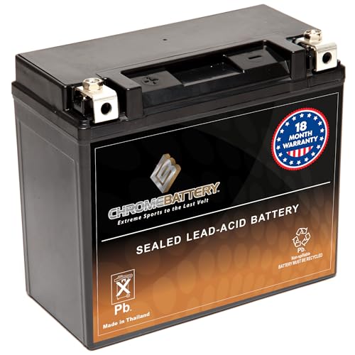 CB CHROMEBATTERY YTX20-BS 12 V 270 CCA AGM –