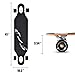 NOBONDO 41 Inch Longboard Skateboard - Canadian Maple Complete Long Board Skateboard Cruiser for Cruising, Carving, Free-Style and Downhill